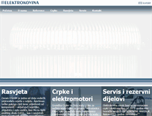 Tablet Screenshot of elektrokovina.hr